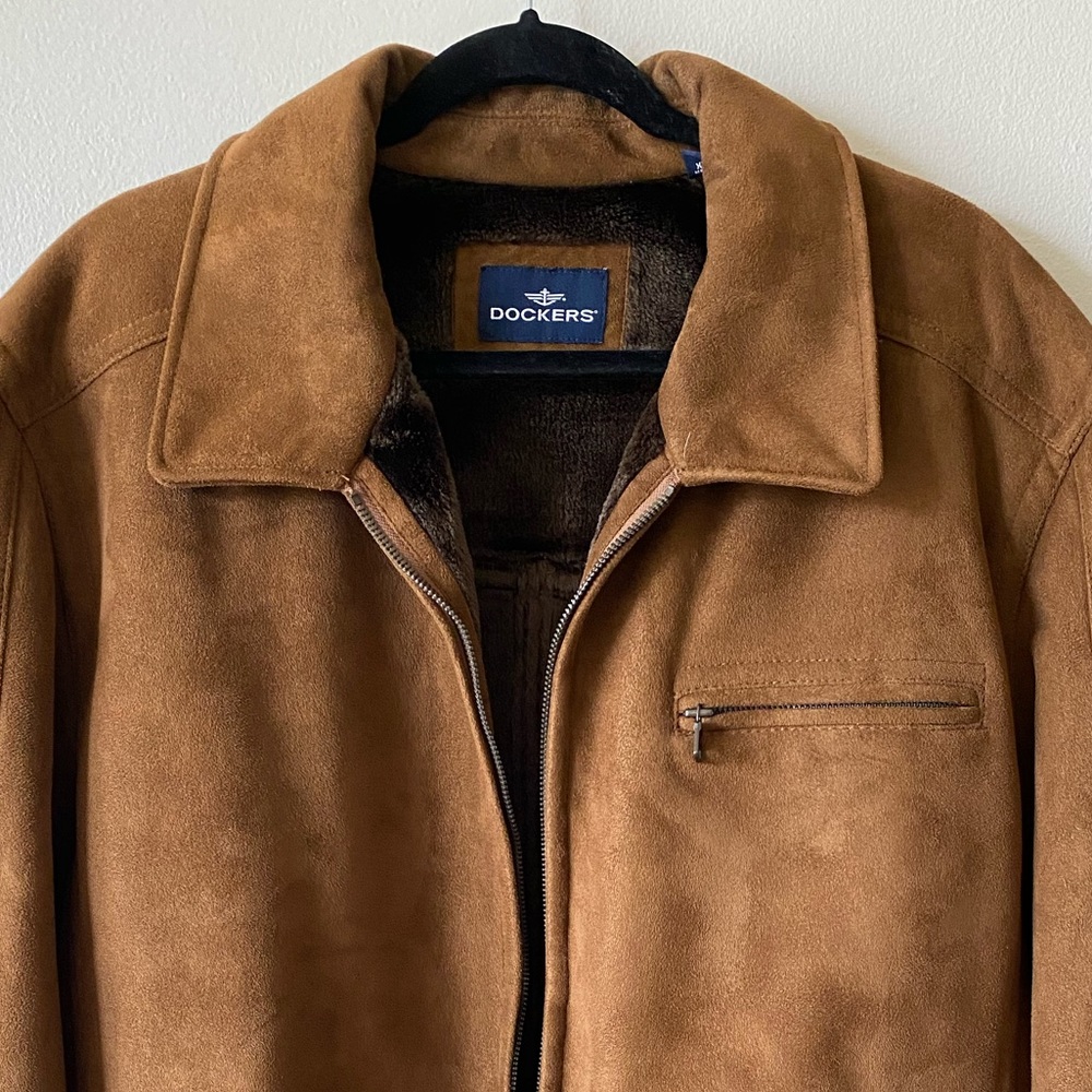 Dockers Faux Suede Coat